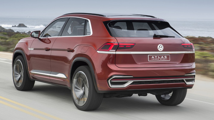 Volkswagen Atlas Cross Coupé arrière